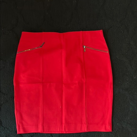 Alfani Dresses & Skirts - Alfani Red Mini Pencil Skirt Night Out